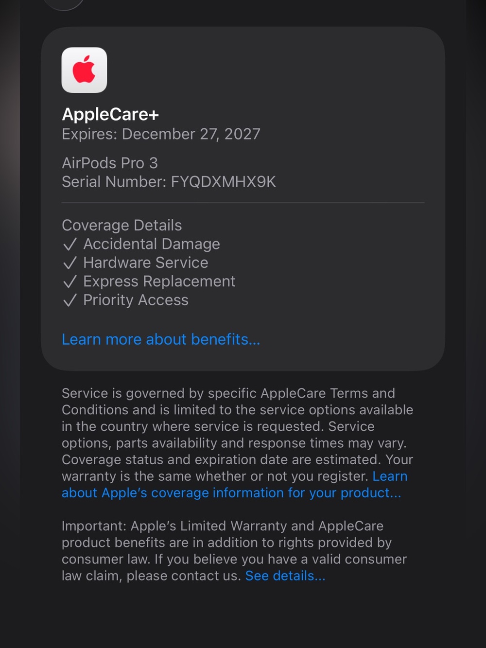 AirPods Pro 3 (AppleCare+) - Picture 4 of 4